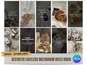 Aesthetic Faceless Instagram Reels Video