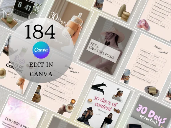 Aesthetic Instagram Carousel Templates