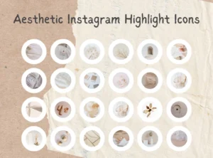 Aesthetic Instagram Highlight Icons