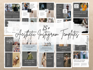 Aesthetic Instagram Templates 25 Canva Designs Aesthetic Instagram Templates 25 Canva Designs