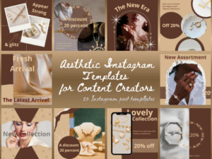 Aesthetic Instagram Templates for Content Creators Aesthetic Instagram Templates for Content Creators
