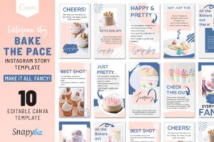 Bake-the-Pace-Instagram-Story-Template-Graphics-8931119-580x387 Bake the Pace Instagram Story Template