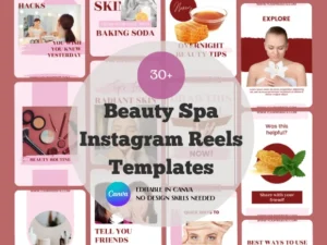 Beauty Spa Instagram Reels Templates
