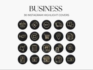 Black-Gold-Instagram-Highlight-Covers-Graphics-117901555-1-1-580x435 Black Gold Instagram Highlight Covers