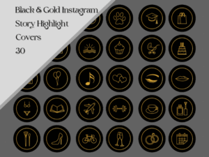 Black-Gold-Instagram-Highlight-Covers-Graphics-38501711-1-1-580x435 Black & Gold Instagram Highlight Covers