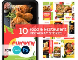 Chicken-Food-Insta-Story-CANVA-Template-Graphics-14819004-1-1-580x444 Chicken Food Insta Story CANVA Template
