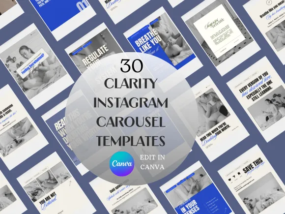 Clarity Instagram Carousel Templates