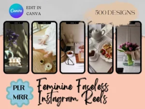 Feminine Faceless Instagram Reels