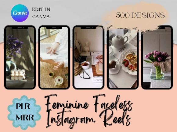 Feminine Faceless Instagram Reels