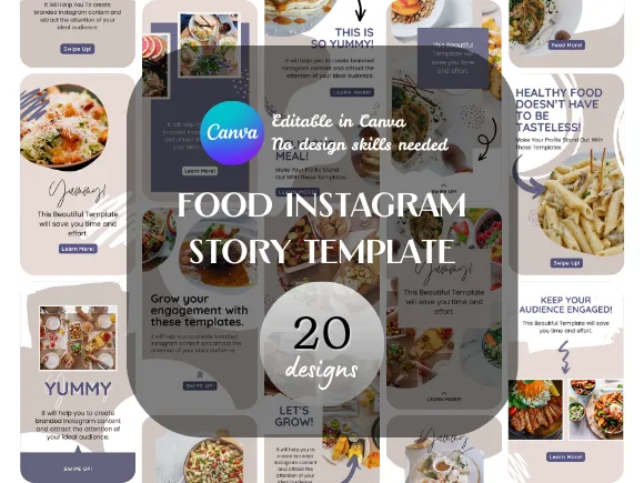 Food Instagram Story Template