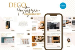 Home-Decor-Instagram-Carousel-Canva-Graphics-20708214-1-1-580x387 Home Decor Instagram Carousel Canva