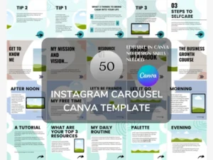 Instagram Carousel Canva Template