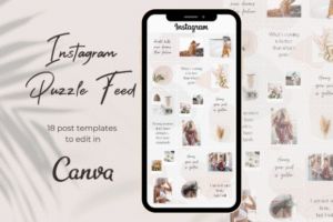 Instagram-Post-Templates-Puzzle-Feed-Graphics-5221816-1-1-580x387 Instagram Post Templates | Puzzle Feed