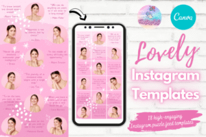 Pink-Instagram-Puzzle-Feed-Template-Graphics-17437313-1-1-580x387 Pink Instagram Puzzle Feed Template