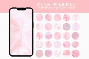 Pink-Marble-Instagram-Highlight-Covers-Graphics-36334122-1-1-580x387 Pink Marble Instagram Highlight Covers