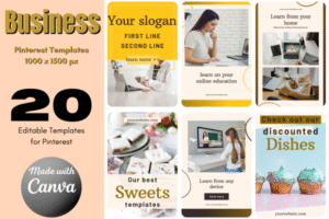 Pinterest Templates Business Pins