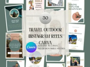 Travel Outdoor Instagram Reels Canva