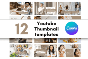 YouTube Thumbnail Templates Mini Kit