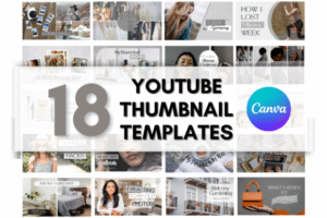 Youtube Channel Thumbnail Templates