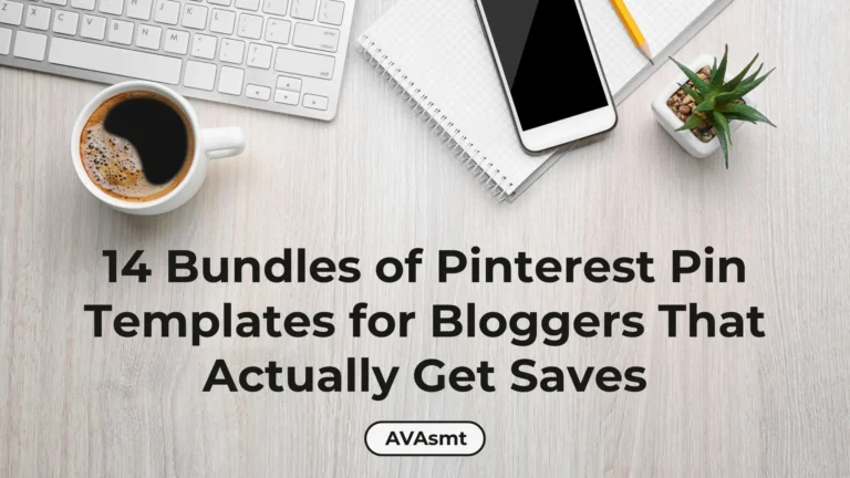 14 Bundles of Pinterest Pin Templates for Bloggers That Actually Get Saves