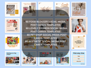 240 Social Media Canva Templates Bundles