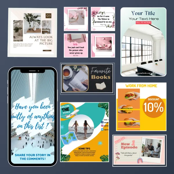 All templates in one place