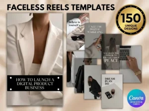 150 Faceless Reels Templates
