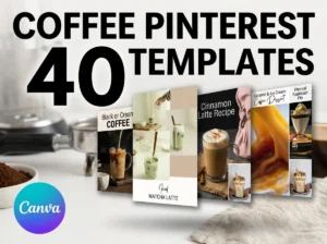 Coffee Pinterest Templates