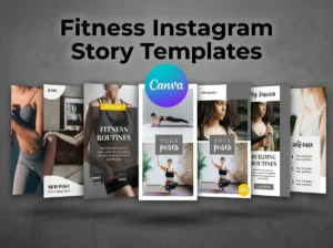 Fitness Instagram Story Templates
